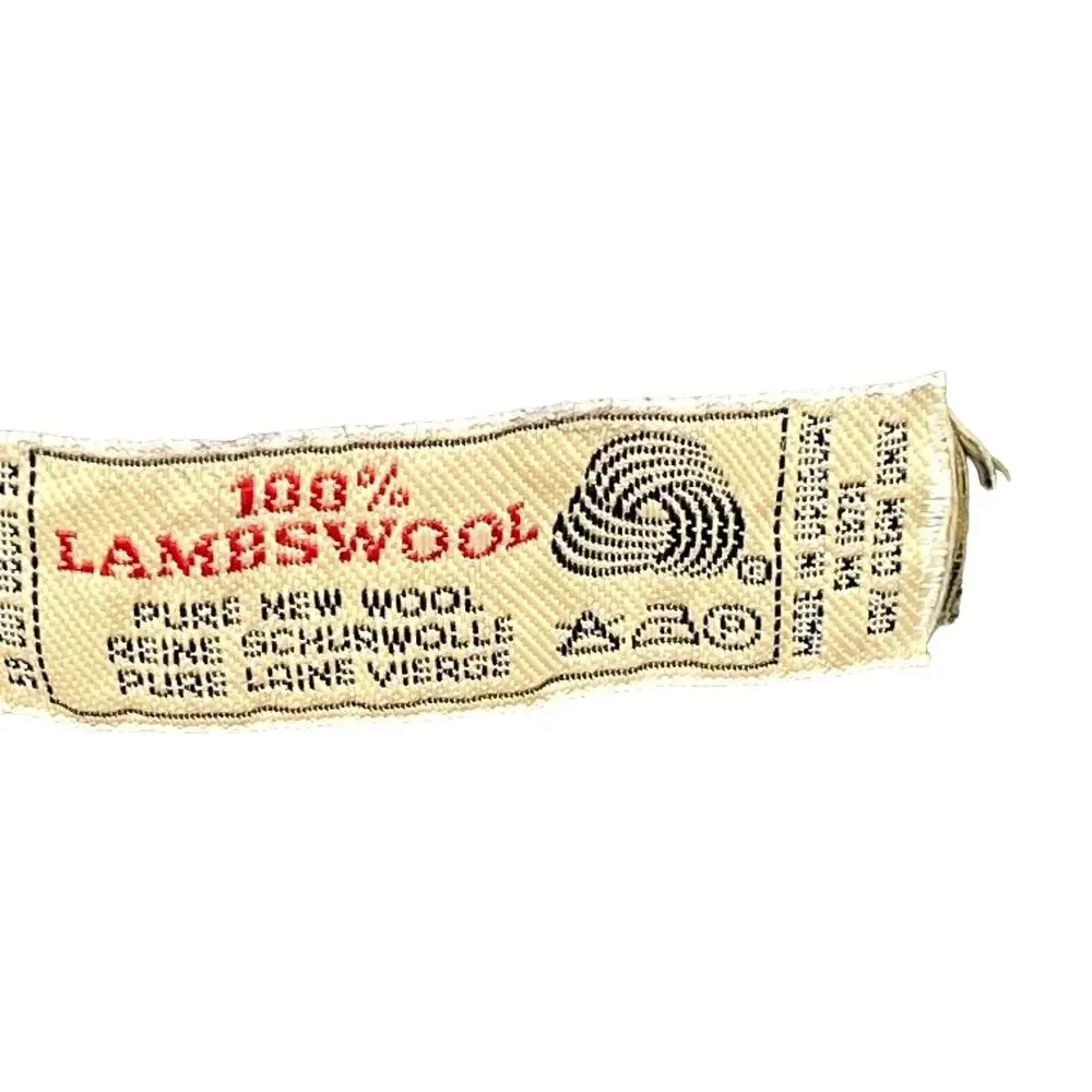Lambswool Scarf Windowpane Gray White Black Red